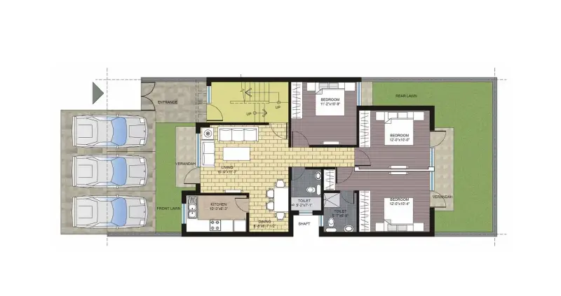 Unitech Unihomes Sector 107 Mohali: Luxury 3BHK Residences in Gated Community | Best Residential Projects in Mohali