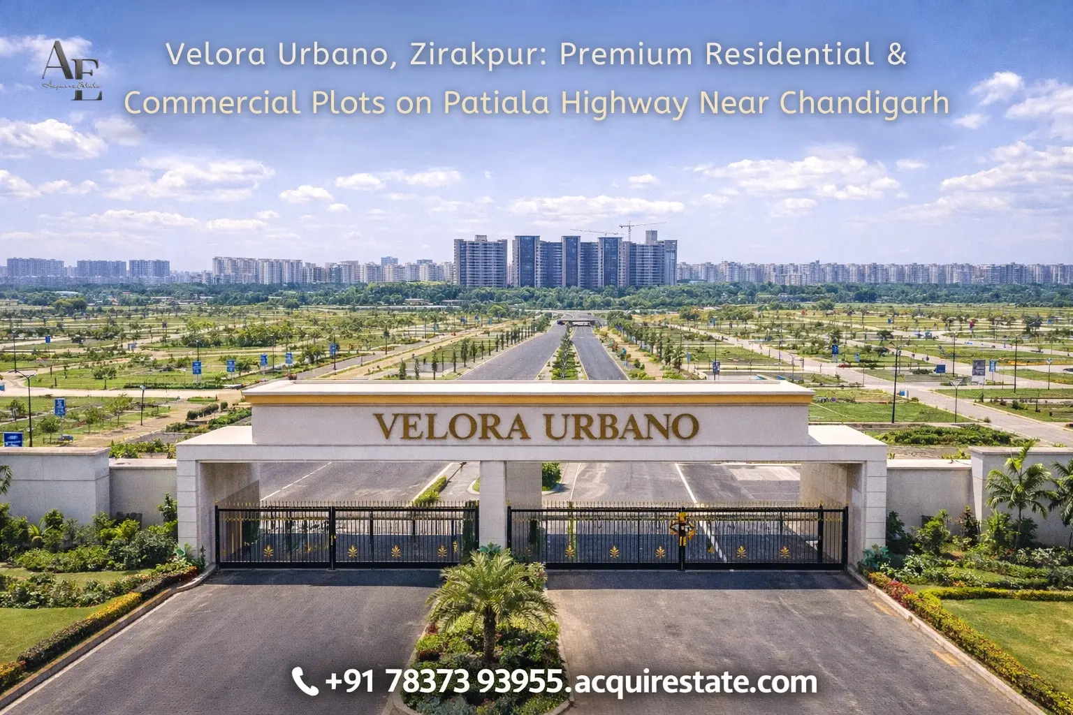 Velora Urbano Zirakpur: Premium Residential & Commercial Plots on Patiala Highway Near Chandigarh