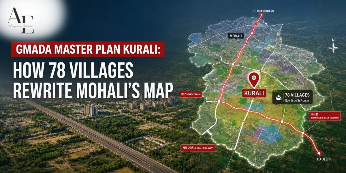 GMADA Master Plan Kurali: How 78 Villages Rewrite Mohali's Map