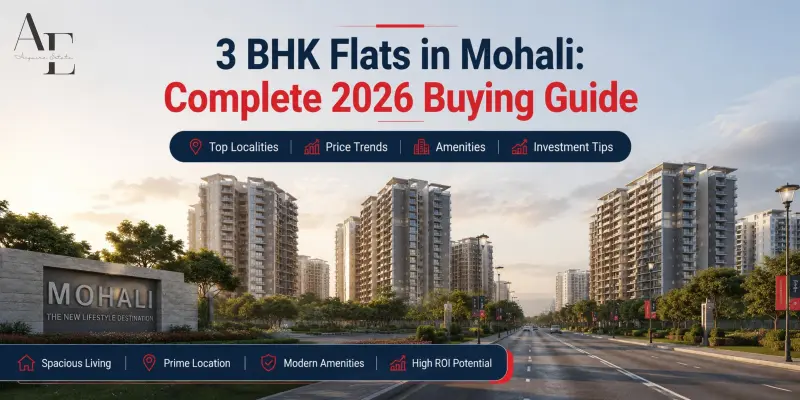 3 BHK Flats in Mohali: Complete 2026 Buying Guide