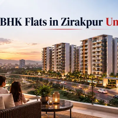 RERA-Approved 4 BHK Flats in Zirakpur Under ₹3 Cr