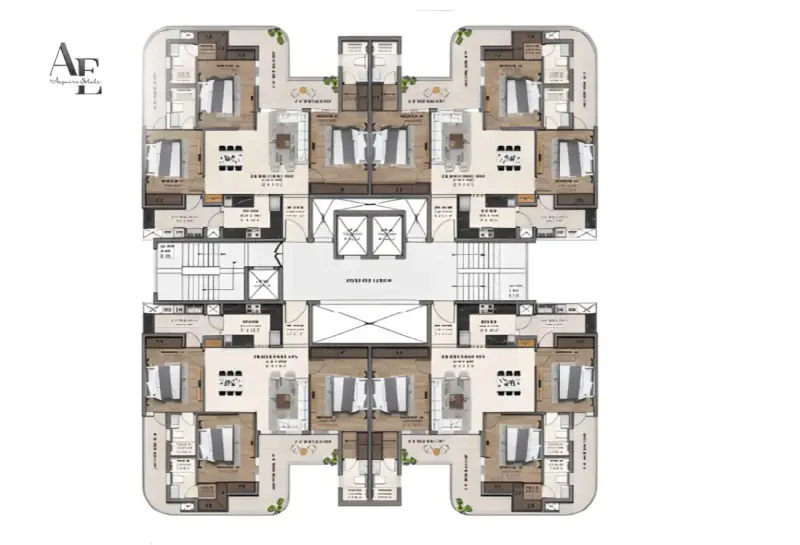 Atlantis Heights Zirakpur | 3BHK Luxury Flats