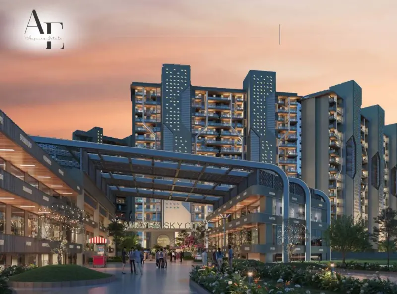 Amayra Sky City 2, 3 & 3+1 BHK Flats on Kurali Bypass