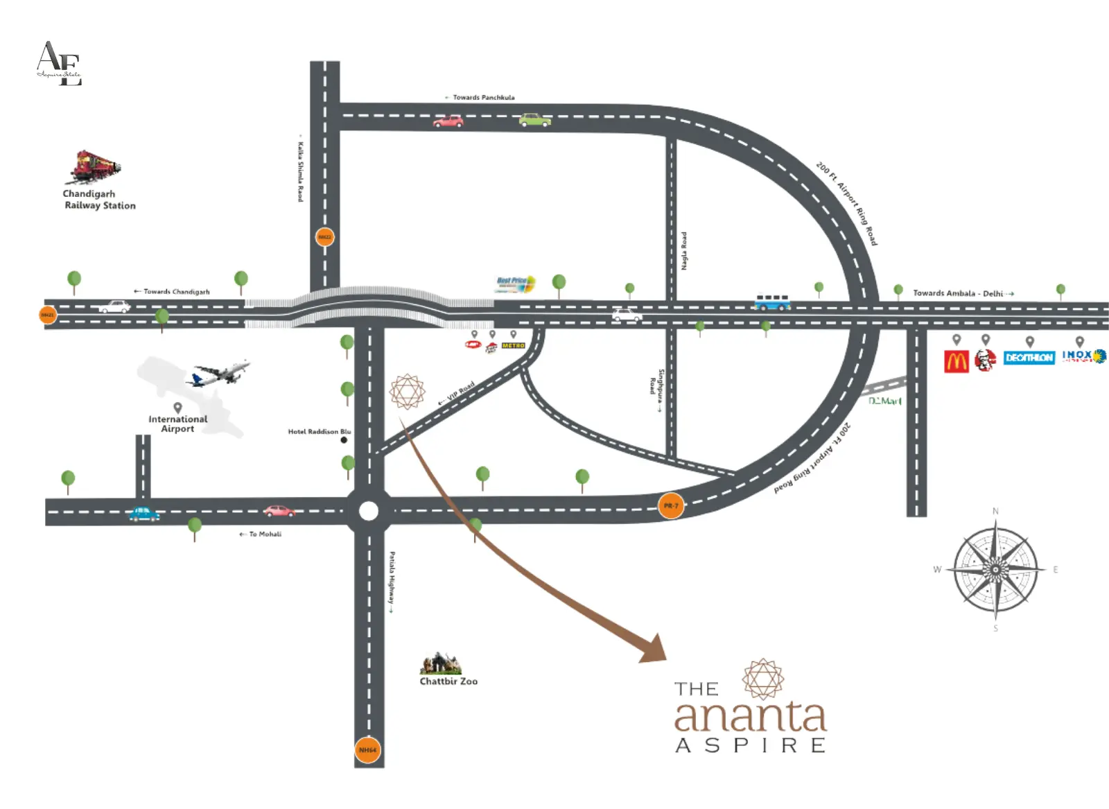 AnantaAspire-Acquirestate-LocationPlan