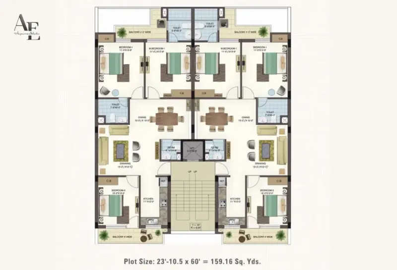 Ananta Lifestyle Zirakpur | 3 BHK Smart Floors