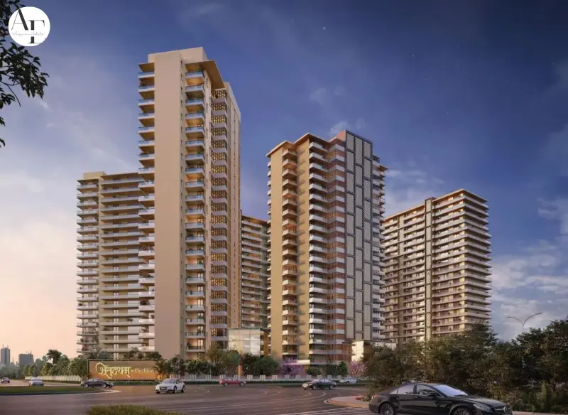 Atulyam The Bliss Sector 88 Mohali residential towers front elevation view