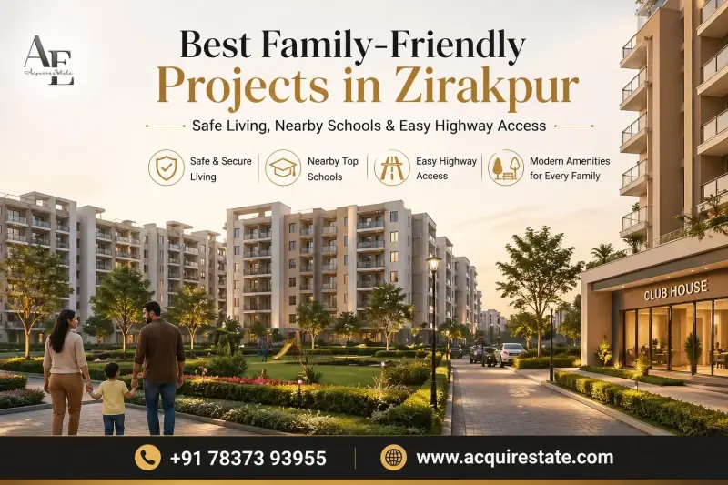 Best Family-Friendly Projects in Zirakpur: Safe Living, Nearby Schools & Easy Highway Access (2026 Guide)