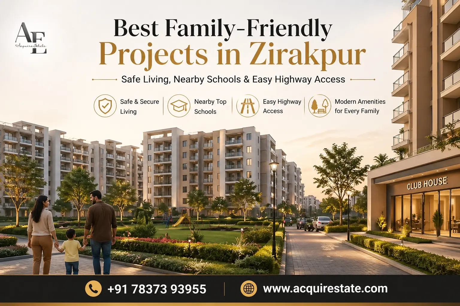 Best Family-Friendly Projects in Zirakpur: Safe Living, Nearby Schools & Easy Highway Access (2026 Guide)
