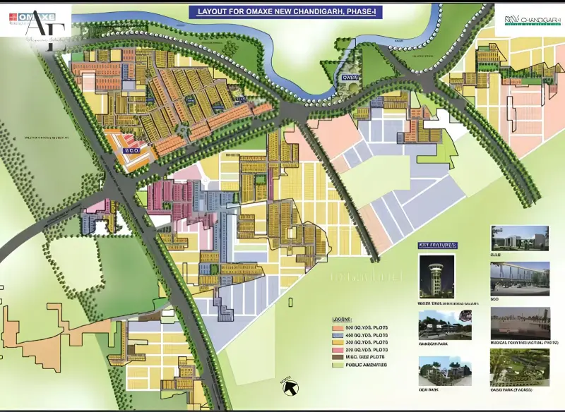 Omaxe Chandigarh Extension Residential Plots, 3 BHK & 4 BHK Independent Floors in New Chandigarh