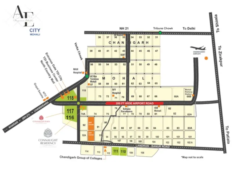 Connaught Residency Mohali: Luxury Apartments in Sector 74A | High Rise Projects in Mohali by TDI