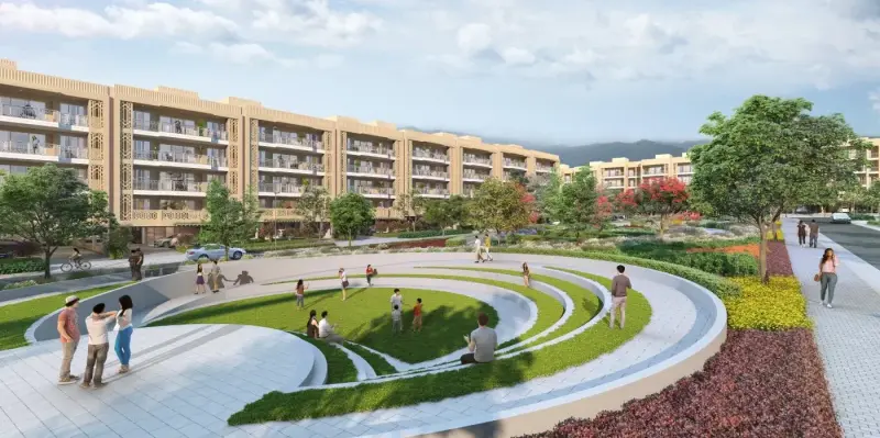 DLF The Valley Gardens Sector 3 Panchkula: Luxury 3 & 4 BHK Independent Floors