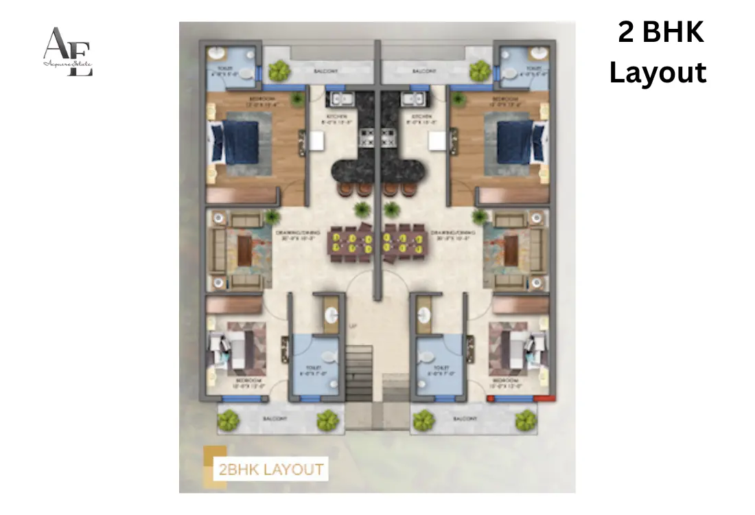 DreamHomes-Acquirestate-2BHKLayout