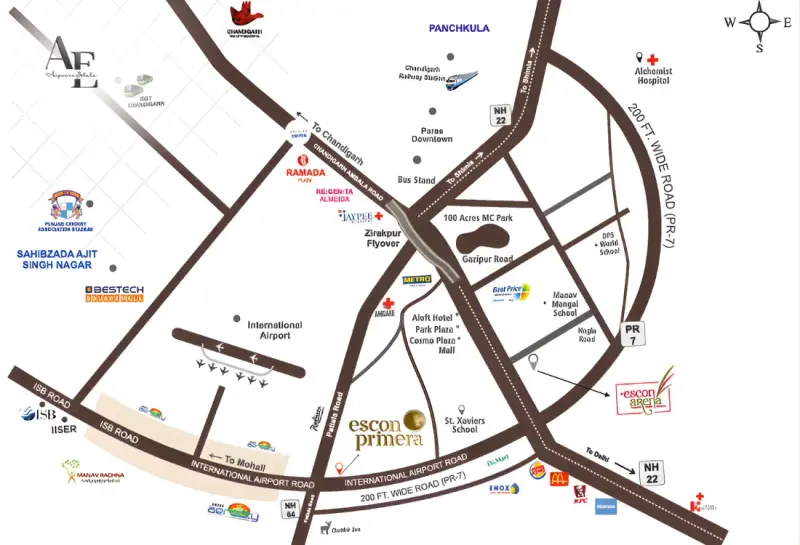 Escon Primera Zirakpur | Luxury Flats in Tricity