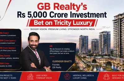 GB Realty’s Rs 5,000 Crore Investment Bet on Tricity Luxury