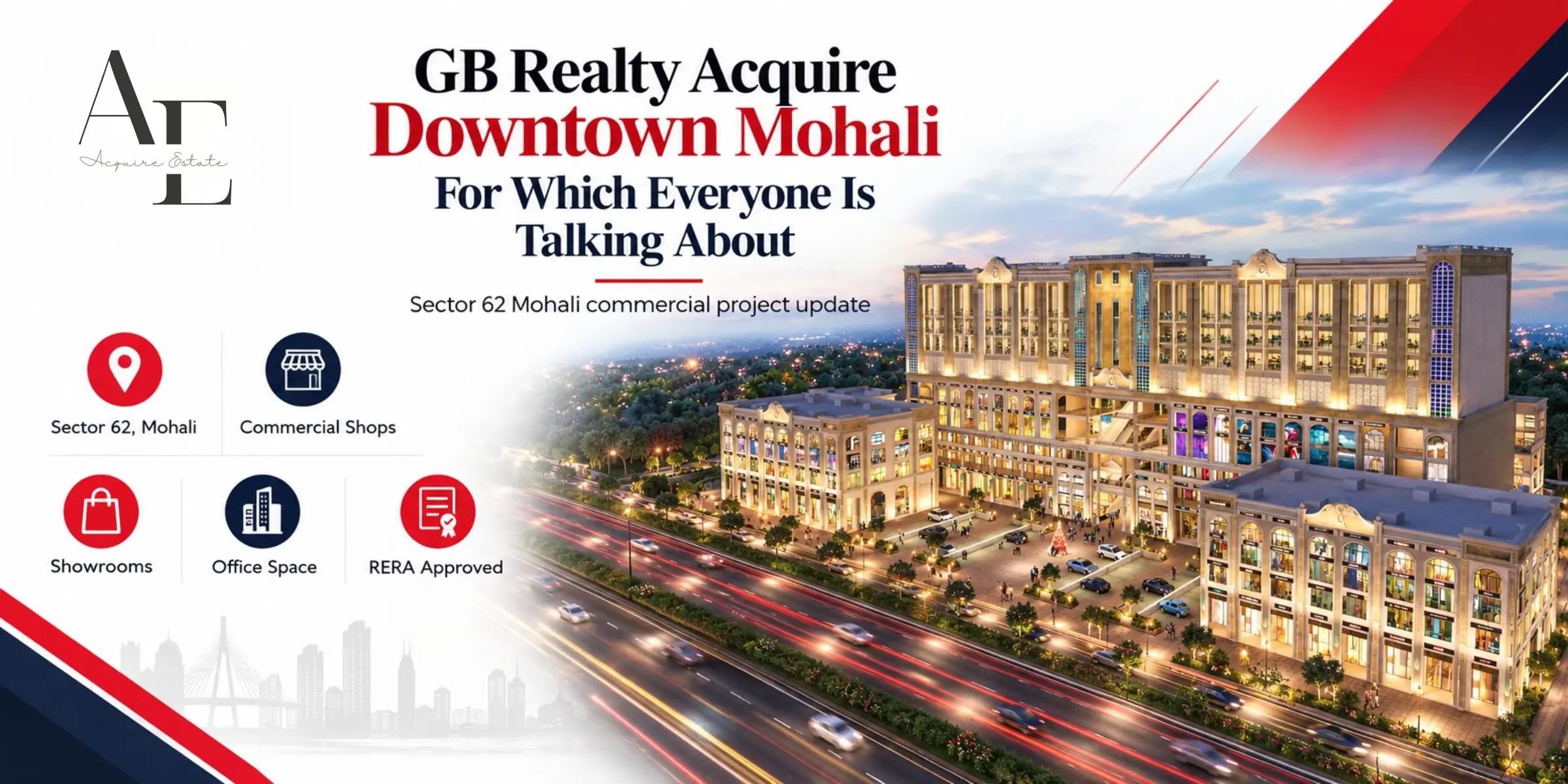 GB Realty Acquire Downtown Mohali For Which Everyone Is Talking About