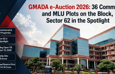 GMADA 2026 e-Auction: 36 Plots in Aerocity, Sector 62 & More