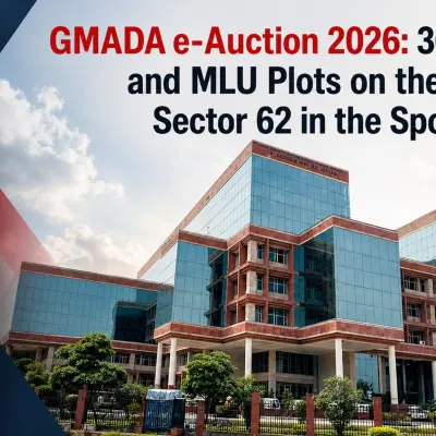 GMADA 2026 e-Auction: 36 Plots in Aerocity, Sector 62 & More