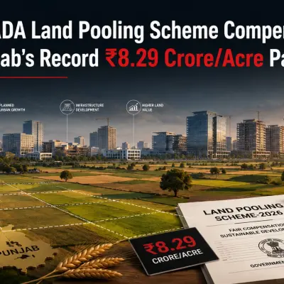GMADA Land Pooling Scheme Compensation 2026: Punjab's Record ₹8.29 Crore/Acre Payout