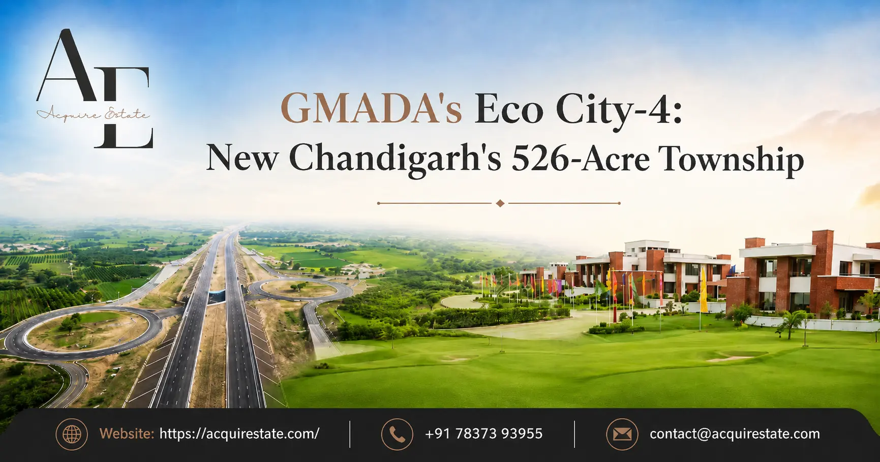 GMADA's Eco City-4: New Chandigarh's 526-Acre Township