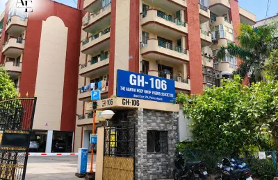 Front Gate of GH-106 Group Housing Society, Panchkula