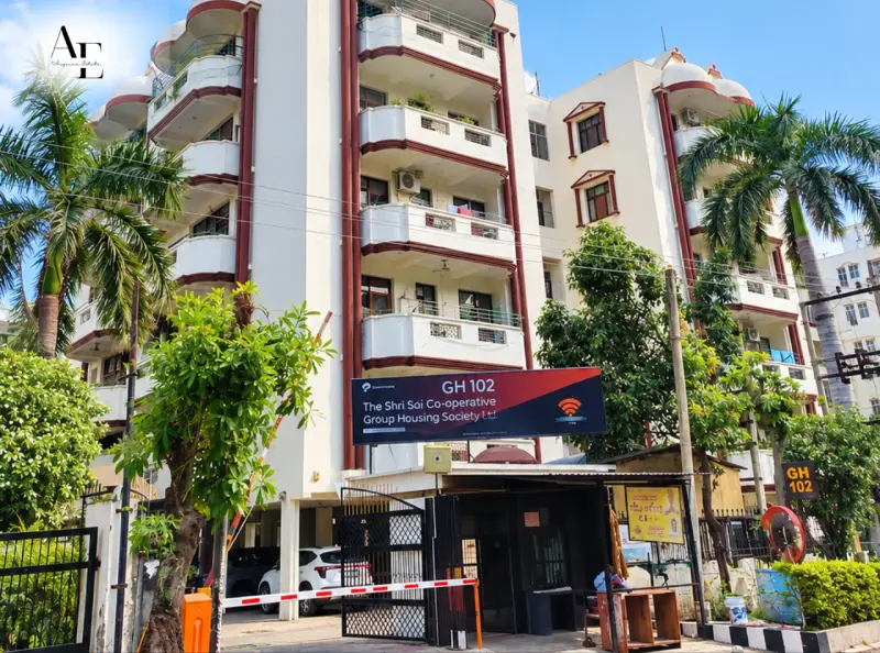 Front Gate of The Shri Sai Co-operative Group Housing Society