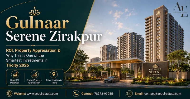 Gulnaar Serene Zirakpur : Smartest Investments in Tricity 2026