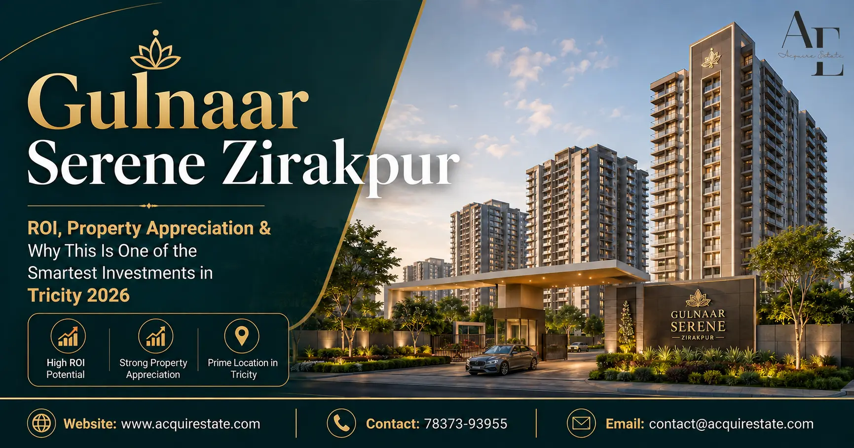 Gulnaar Serene Zirakpur : Smartest Investments in Tricity 2026