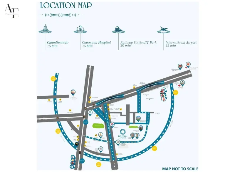 GVT Beliston Avenues Dhakoli Zirakpur | Luxury 3BHK & 4BHK High-Rise Apartments in Zirakpur Residential Projects