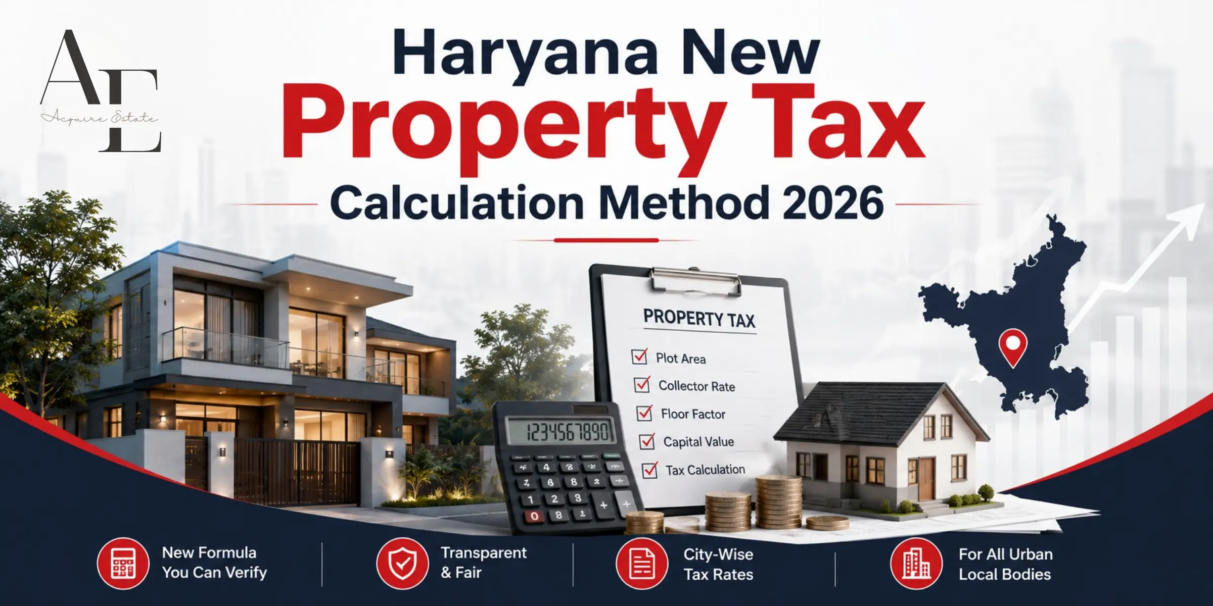Haryana New Property Tax Calculation Method 2026