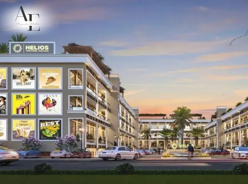 Helios Commercial Showrooms & Shops on VIP Road, Zirakpur