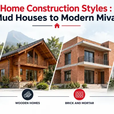 Home Construction Styles: Mud Houses to Modern Mivan
