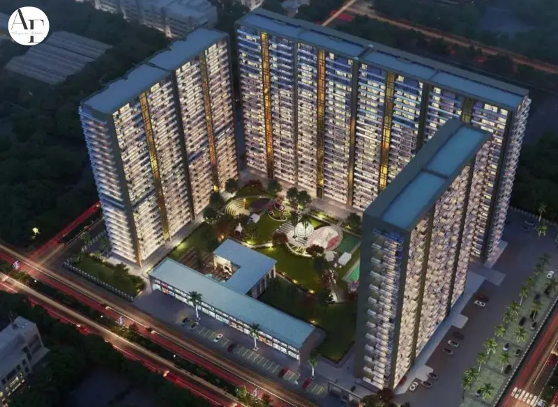 Aerial view of Horizon Belmond Sector 88 Mohali luxury residential project