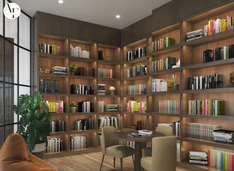 Horizon Belmond Sector 88 Mohali library and reading lounge