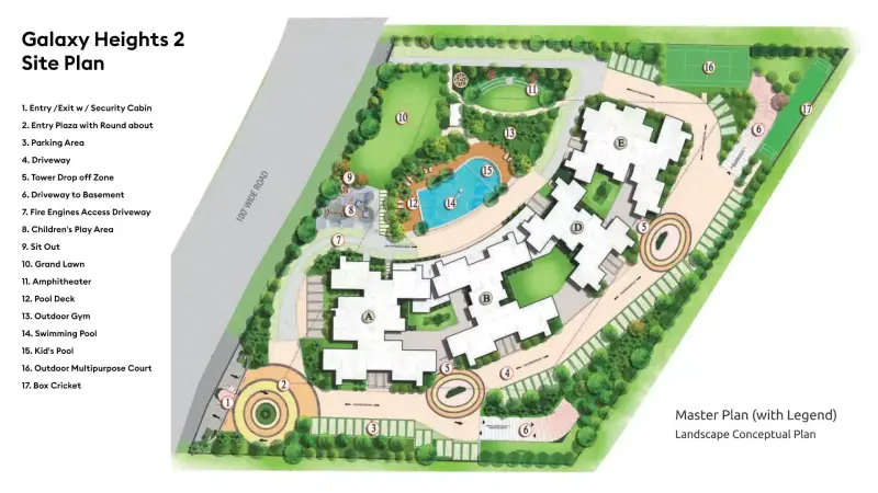Galaxy Heights II Mohali: 2 & 3 BHK Luxury Apartments in Sector 66-A | Premium Real Estate Projects