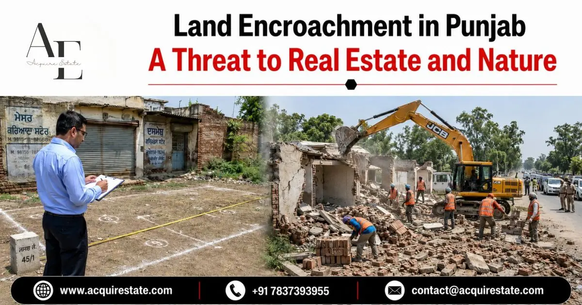 Land Encroachment in Punjab: A Threat to Real Estate and Nature