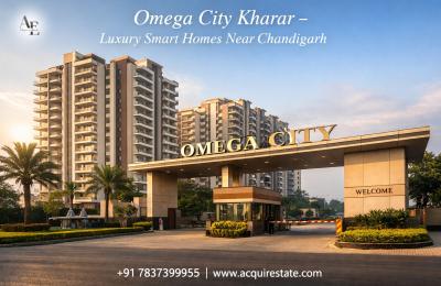 Omega City – Luxury Smart Homes Near Chandigarh | Gated Township Living on NH-5 Kharar