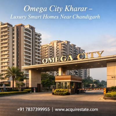 Omega City – Luxury Smart Homes Near Chandigarh | Gated Township Living on NH-5 Kharar