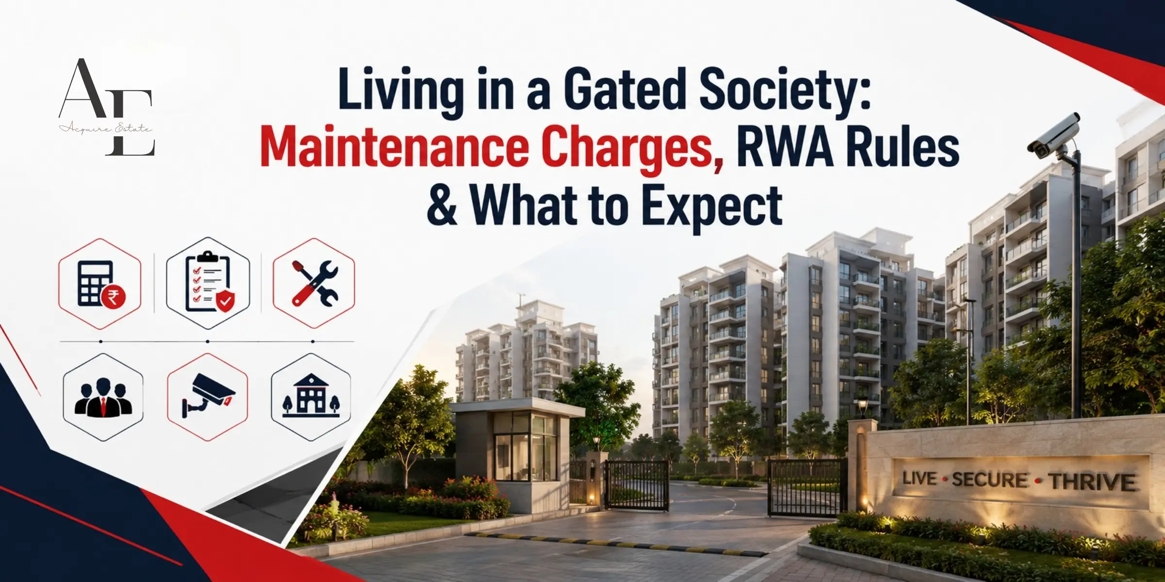 Living in a Gated Society: Maintenance Charges, RWA Rules & What to Expect