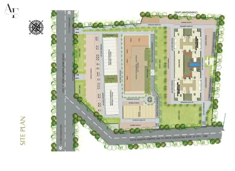 Marbella Royce Mohali – 42 Storey Ultra Luxury 4 & 5 BHK Apartments in Sector 83A, IT City