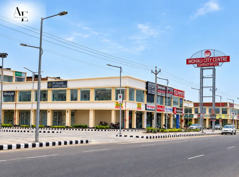 Mohali Citi Centre 2 – Block F, GMADA Aerocity, Mohali, SCOs & Bay Shops