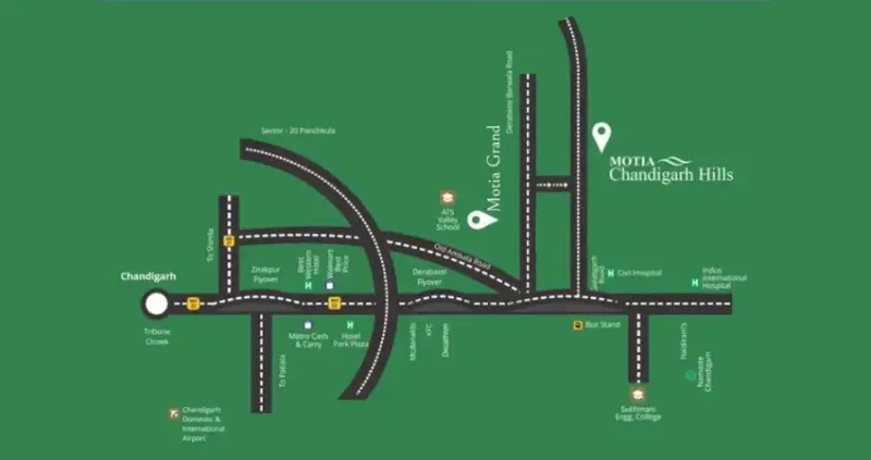 Best Residential Plots in Mohali - Motiaz Grand Dera Bassi | Upcoming Housing Projects in Mohali
