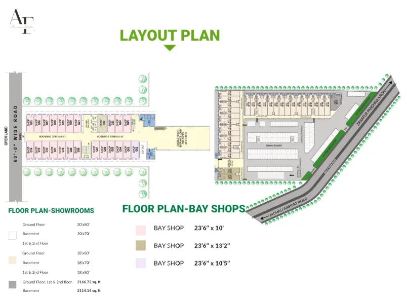 Motiaz Guildford Square Zirakpur | Premium Commercial Showrooms & Offices on PR7 Airport Road