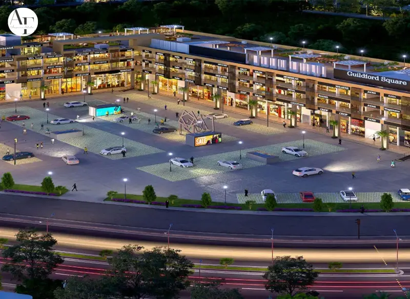 Motiaz Guildford Square Zirakpur | Premium Commercial Showrooms & Offices on PR7 Airport Road