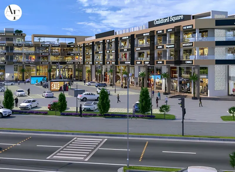 Motiaz Guildford Square Zirakpur | Premium Commercial Showrooms & Offices on PR7 Airport Road