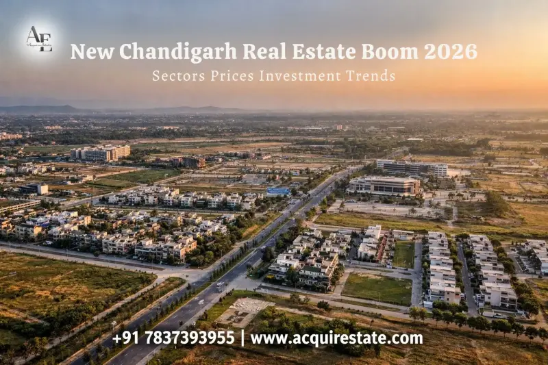 New Chandigarh Real Estate Boom 2026: Prices, Sectors & Demand Trends