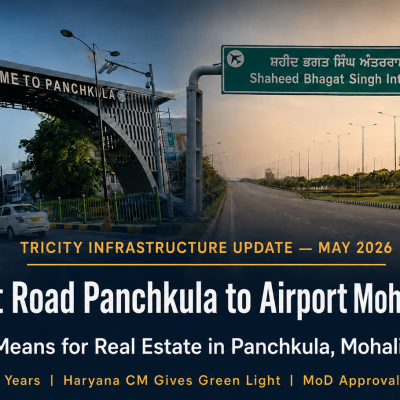 New Mohali Airport Road Approved 2026 | Tricity Real Estate Impact