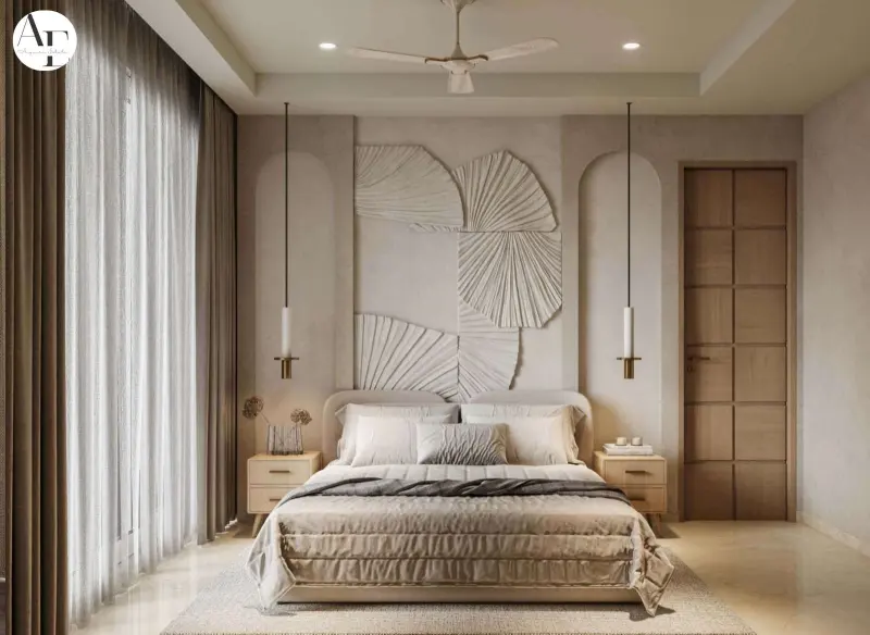 Premium bedroom interior in a Noble Aurellia apartment
