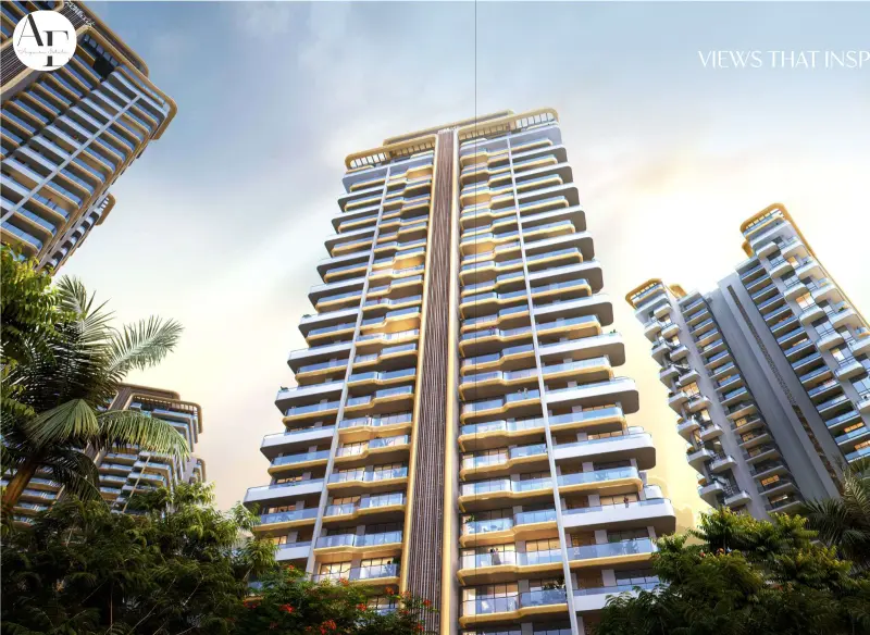 Inside view of Noble Aurellia premium residential complex
