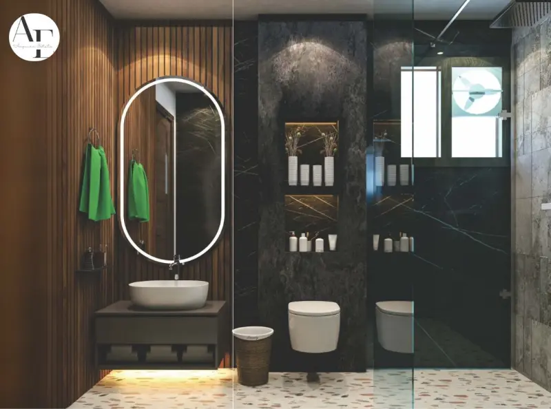 Modern washroom with premium fittings at Noble Willasa
