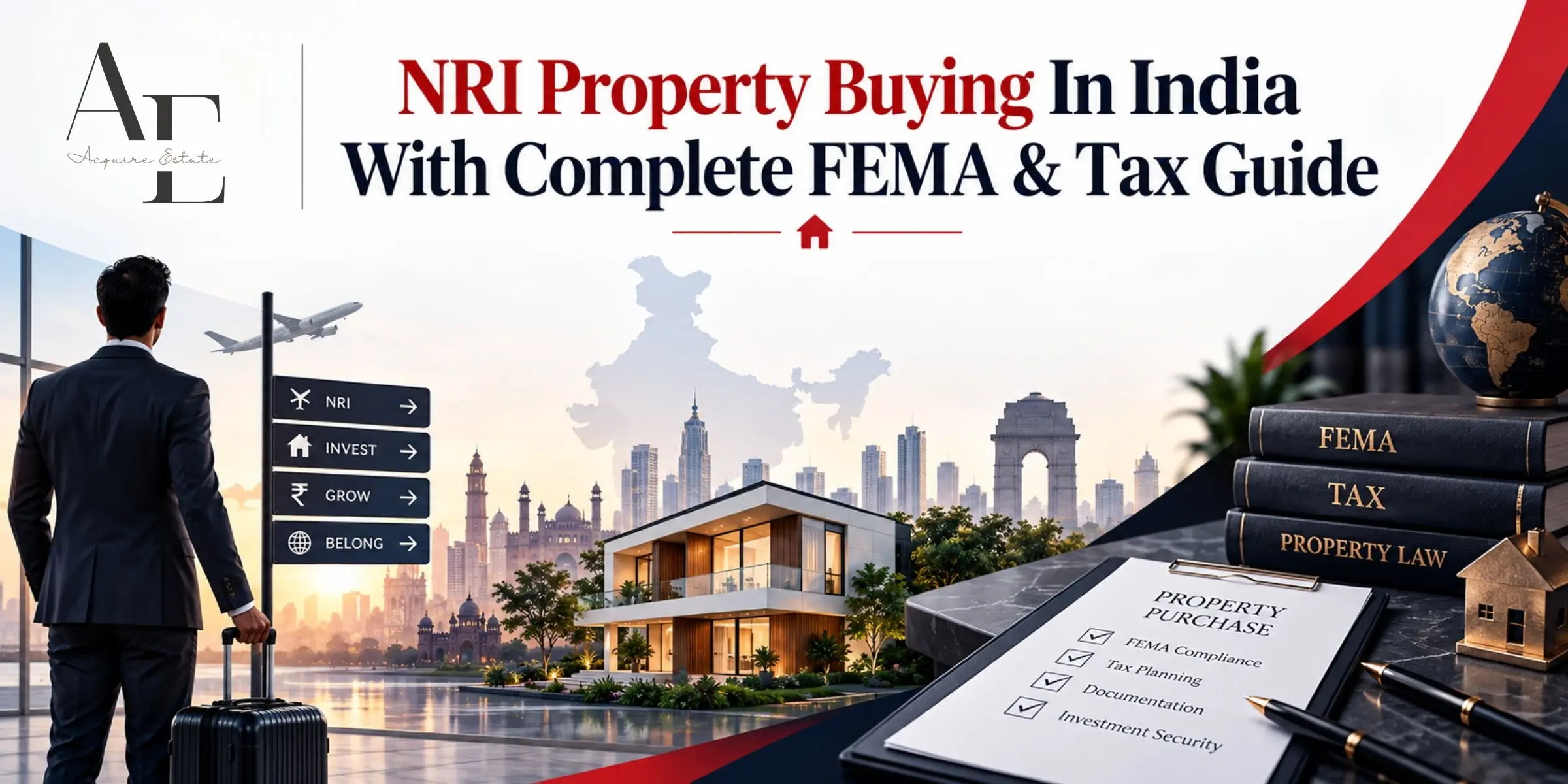NRI Property Buying In India With Complete FEMA & Tax Guide